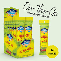 Blue Diamond Chile N Lime Kosher Non-GMO labeling shows clean ingredients