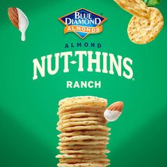 Blue Diamond Nut Thins Country Ranch gluten free snack option.