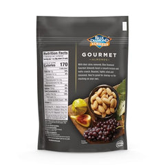 Blue Diamond Almonds on cheese board offer a savory crunch to enhance boards.