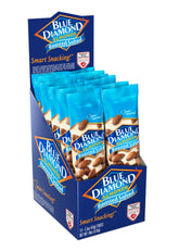Blue Diamond Almonds roasted salted snack bags offer party-ready crunch.