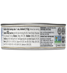 Blue Harbor Fish Co. solid white tuna in water can, ideal for salads or pasta.