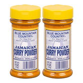 Blue Mountain Country Jamaican Curry Powder bottle pour for quick flavorful meals.