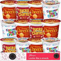 Blunon Cinnamon Toast Crunch cups, crispy crunch for quick breakfasts.