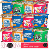 Blunon Cereal Cups variety pack ready for quick breakfasts on the go.
