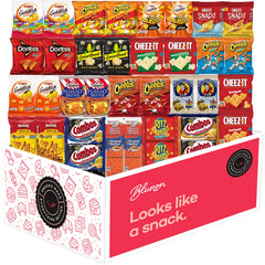 Blunon snacks assortment closeup showing cheesy and savory flavors for cravings.