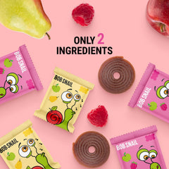 Bob Snail Fruit Roll-Ups rolled-snack demonstrates easy lunchbox portions