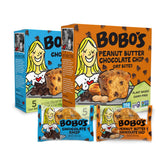Bobo's Bites variety pack front view, ideal for quick on-the-go snacking.