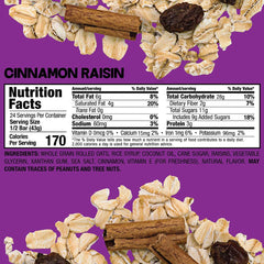 Bobo's gluten-free oat bar with simple ingredients for on-the-go breakfasts.
