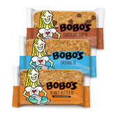 Bobo's Lactation Oat Bars chocolate chip bar for on-the-go snacking