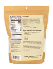 Buckwheat pancake batter made with Bob's Red Mill flour for nutty pancakes.