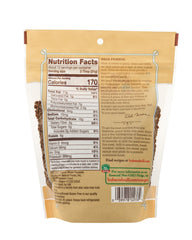 Bob's Red Mill flaxseeds in a bowl, adding fiber and omega-3.