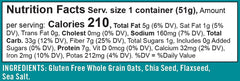 Bob's Red Mill GF Oatmeal Cup microwave-ready preparation