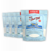 Bob's Red Mill Gluten Free 1-to-1 flour pack four, ideal for gluten-free baking.