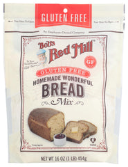Bob's Red Mill gluten free bread mix package front for quick loaves