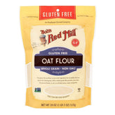 Bob's Red Mill gluten-free oat flour bag front for gluten-free baking