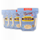 Bob's Red Mill gluten free oats porridge bowl for a creamy breakfast.