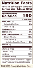 Bob's Red Mill gluten-free oats used for baking cookies, granola, and breads.