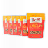Bob's Red Mill Maple Sea Salt Granola pack shot highlighting whole grains and crunch for a quick breakfast