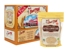 Bob's Red Mill almond flour packaging highlighting gluten-free baking