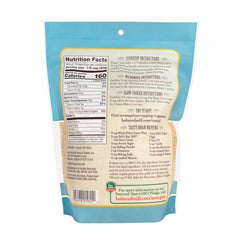 Bob's Red Mill Oat Bran Hot Cereal bowl-steaming highlights a warm, cozy morning ritual.
