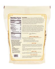 Bob's Red Mill Old Country Style Muesli ingredients close-up with oats, raisins, almonds, walnuts for wholesome energy