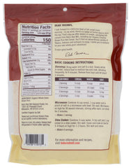 Bob's Red Mill Organic Brown Rice Hot Cereal simmering on the stove in a pot.