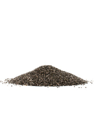 Bob's Red Mill Organic Chia Seeds labeled with antioxidants and healthy fats.