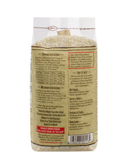 Bob's Red Mill Organic Buckwheat Hot Cereal package on kitchen shelf, gluten-free pantry option.