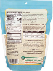 Bob's Red Mill Organic Oats Rolled Regular close-up highlights texture and fiber-rich grains