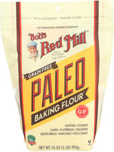 Bob's Red Mill Paleo baking flour package on kitchen shelf for grain-free baking