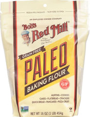 Bob's Red Mill Paleo flour pizza crust dough ready for baking