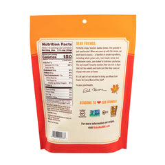 Bob's Red Mill granola maple sea salt bag-open reveals crunchy clusters for snacking