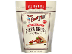 Bob's Red Mill pizza crust mix pack of four, gluten-free and dairy-free.