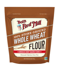 Quartz millstone traditional milling method behind Bob's Red Mill flour.