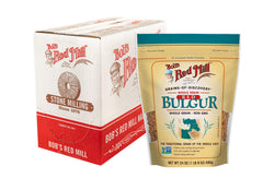 Bob's Red Mill Red Bulgur Wheat pack of 4 for quick, versatile meals