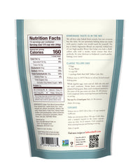 Measuring cups and mixing bowl with Bob's Red Mill mix, time-saving prep