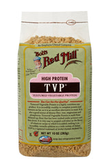 Bob's Red Mill TVP raw granules ready to rehydrate for plant-based meals