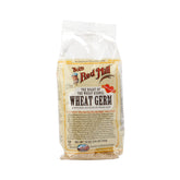 Bob's Red Mill Wheat Germ 12 oz packaging; convenient baking ingredient.