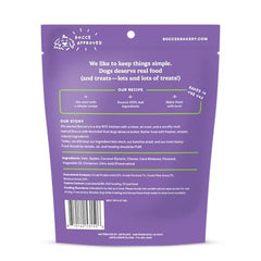 Bocce's Bakery Spiced Cider dog treats in a 6 oz bag for daily snacks.