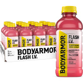 BODYARMOR Flash I.V. Watermelon Bottle for zero sugar hydration with electrolytes