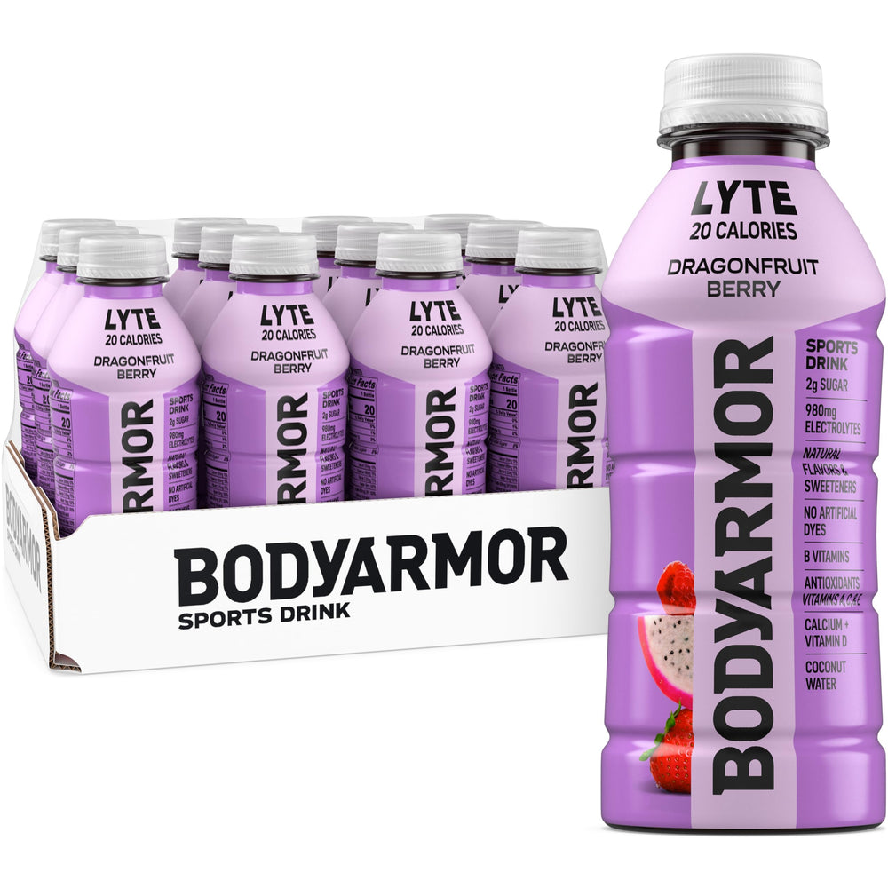 BODYARMOR LYTE Dragonfruit Berry bottle front for refreshing hydration
