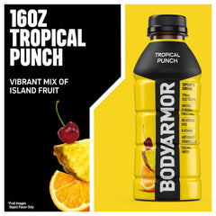 Athlete holding BODYARMOR bottle during training for hydration and energy