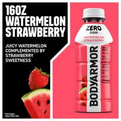BODYARMOR Zero flavor profile on bottle front.