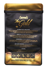 BodyBrain Coffee Ashwagandha and Tongkat Ali blend promoting daily balance