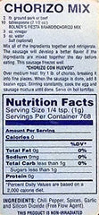 Bolner's Fiesta Chorizo Spice Mix used at home for flavorful, versatile chorizo and stews
