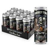 Bones Coffee S'morey Time Latte can front highlights campfire-inspired flavor for on-the-go indulgence