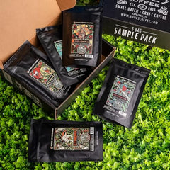 Bones Coffee Sumatra single-origin beans deliver a bold morning cup.