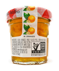 Bonne Maman mini orange marmalade spread on toast for a citrus breakfast.