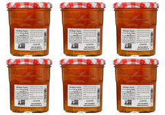 Bonne Maman orange marmalade spread on toast to start the day.