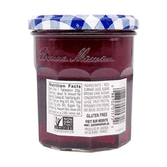 Bonne Maman Red Currant Jelly spread on toast, bright fruit flavor ready to enjoy.